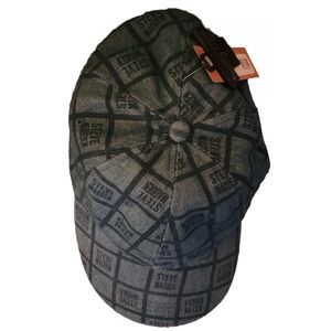 Steve Madden Blue Logo Squared Cap